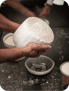 Pecorino cheese making experience with a local cheesemaker in Umbria
