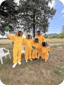 Family-friendly beekeeping experience in the Umbrian countryside
